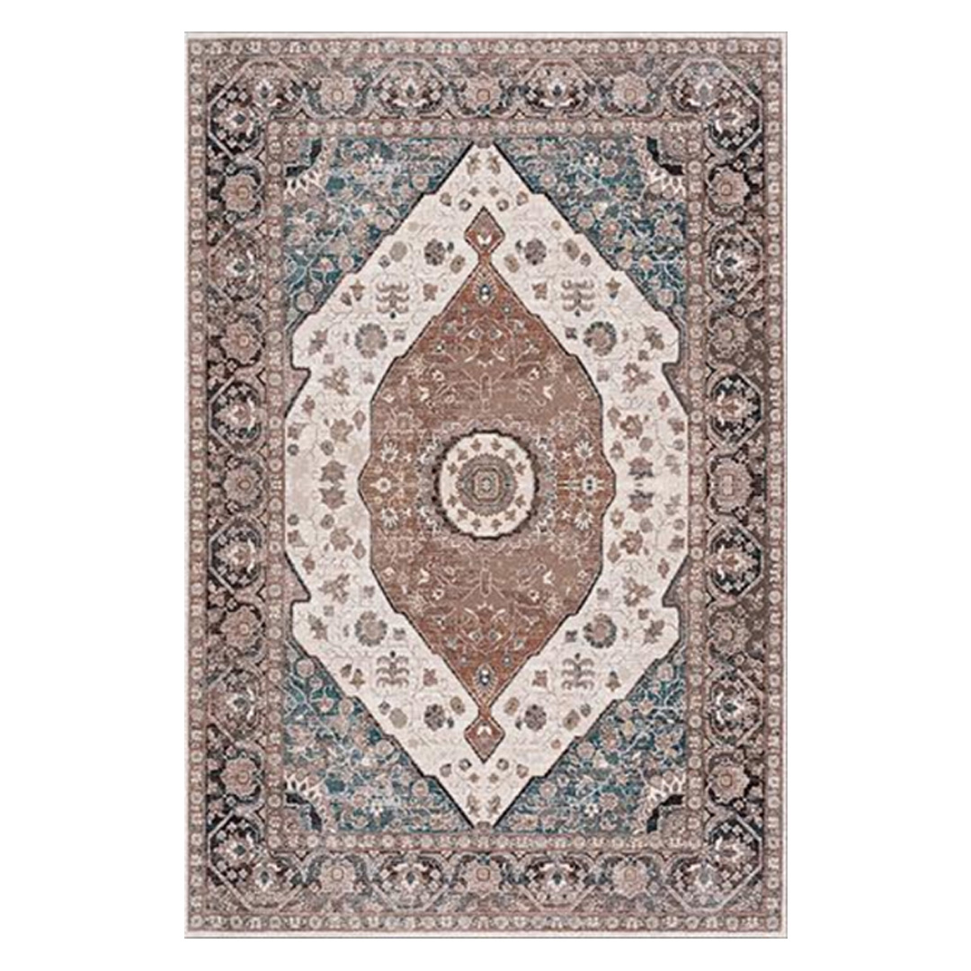 فرش مخمل نادی طرح سنتی کد o118