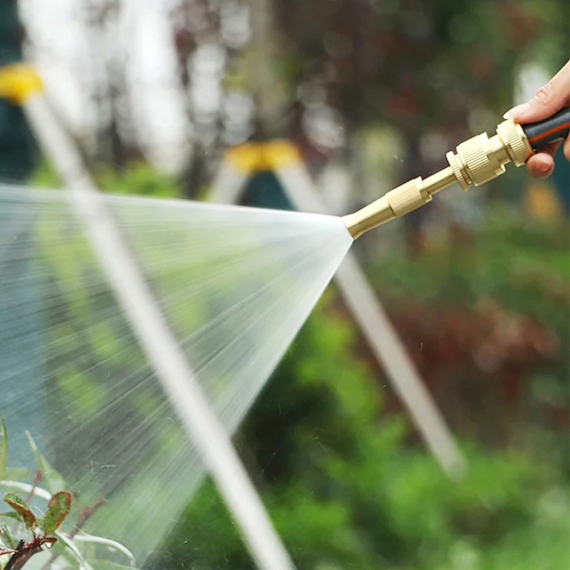 کارواش سرشلنگی برنجی دو تکه