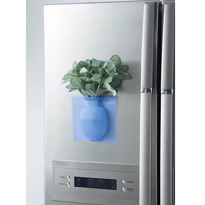 گلدان فانتزی سیلیکونی مدل دیواری