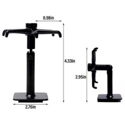 آویز دیواری پایه چرخان کفگیر و ملاقه پشت چسب دار