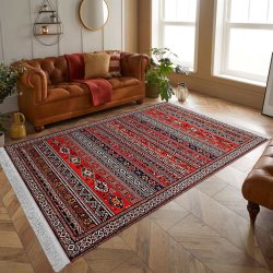 فرش مخمل نادی طرح سنتی کد o117