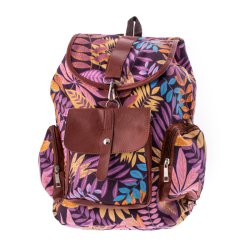 کوله پشتی طرح برگ