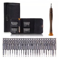 کیف پیچ گوشتی پروفشنال مگنتی 24in1 مدل چرمی